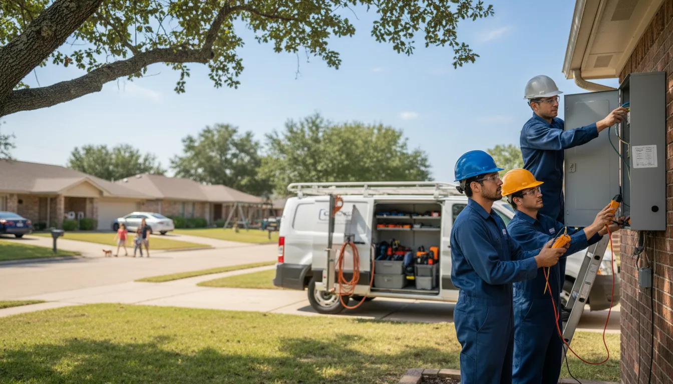 Certified electrician providing emergency electrical services in Archer, FL
